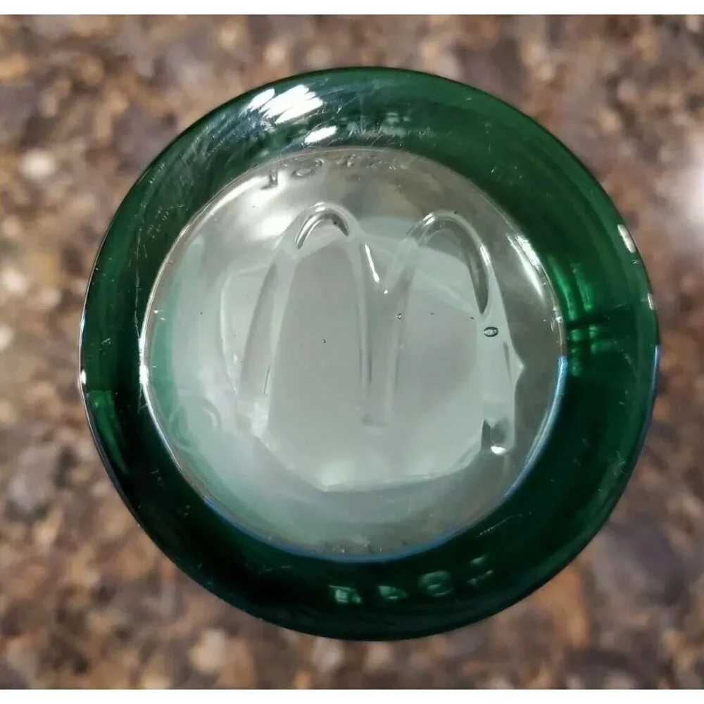Classic McDonalds Green Glass Collector's Item